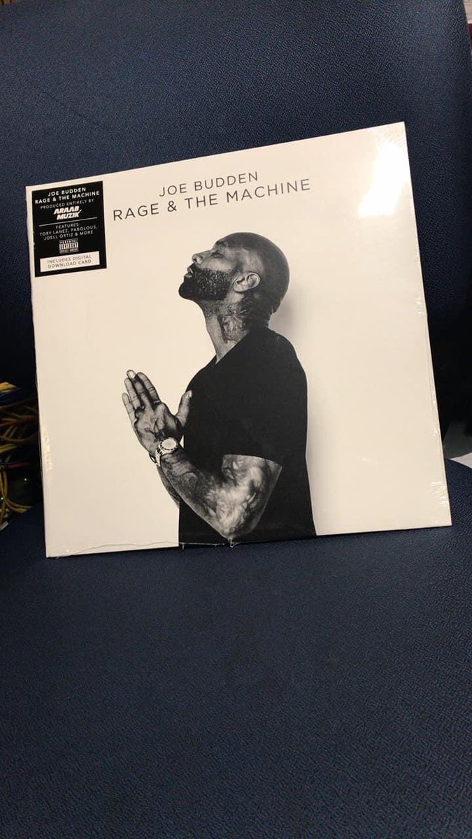 DuffJuice30's tweet photo. One of my Budden vinyls I’ll never open but I want to everyday. I need to order the 1st album on vinyl. For the 2nd time.
#RageAndTheMachine https://t.co/BT35FVgNnk