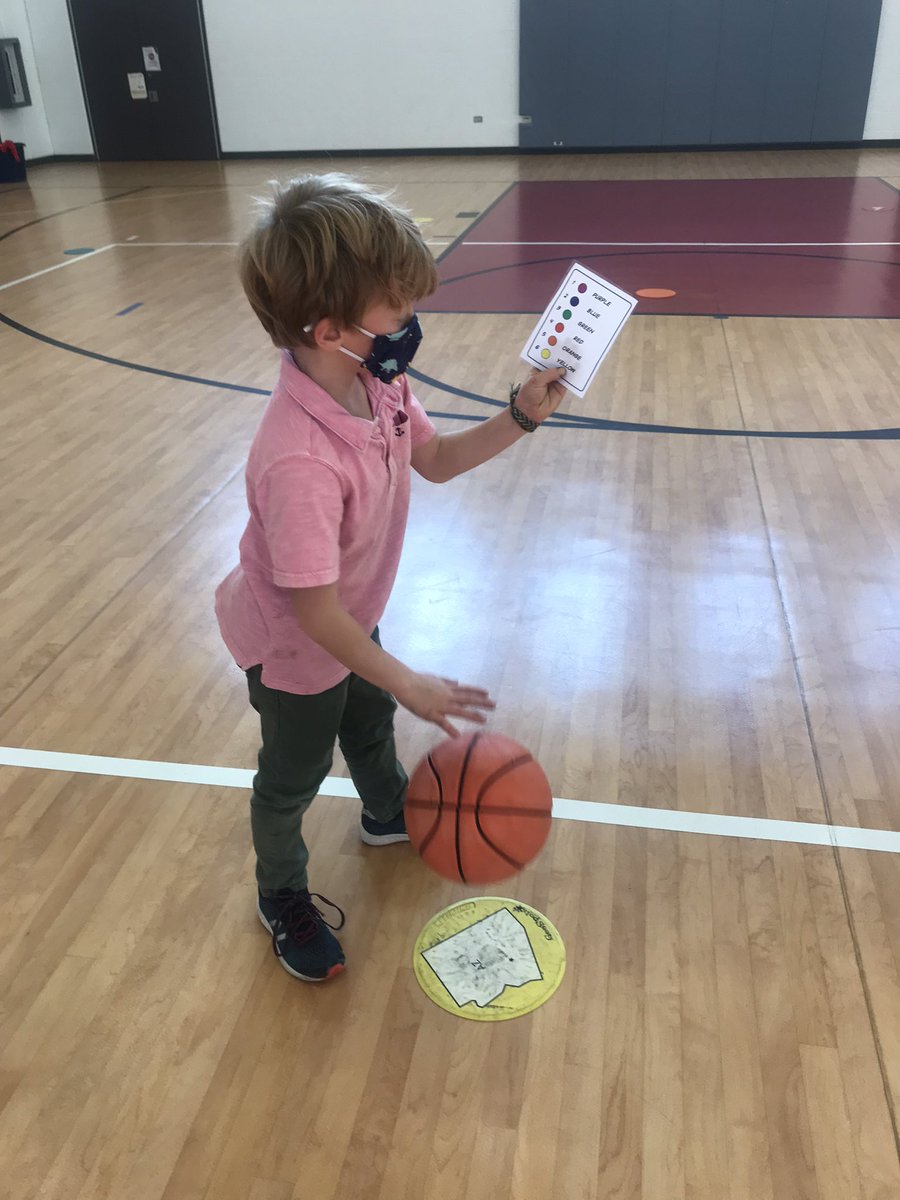 Kiddos loved Dribbling Maps. Thanks <a href="/pe4everykid/">Mike Graham</a>