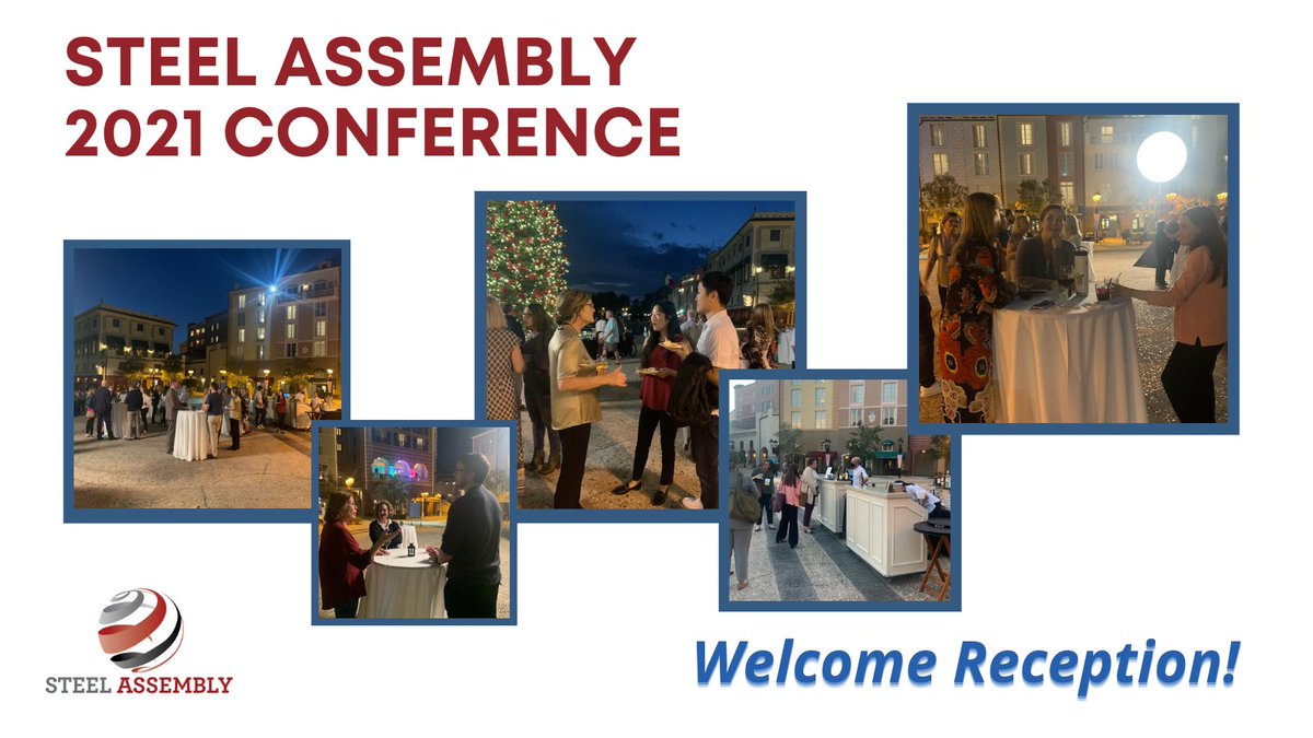 Welcome to Orlando! - The moon was full for tonight's Steel Assembly 2021 Conference Welcome Reception. Loews Portofino Bay Hotel.