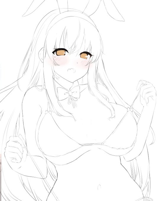 線画描けた✒️✨ 