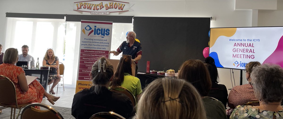 ShayneNeumannMP's tweet photo. Congrats to ⁦@ICYSinc⁩ on its AGM this morning and also to the young people who graduated from its Get Set for Work program today. Good speeches by ⁦@JenMP4Ipswich⁩ &amp; Simon Riley Principal from Ipswich State High School. https://t.co/CcBhPXrSlW