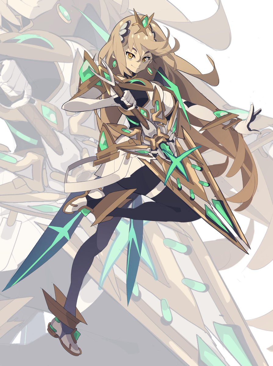 herecomesbeef's tweet photo. I drew Mythra! 
Thank you everyone for your hard work! https://t.co/Nk6pcYS1WV