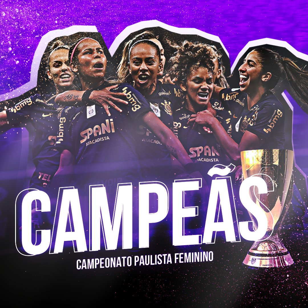 Corinthians on X: Fiel, domingo é dia decisão para as Brabas do Timão! É o  segundo jogo da final da Copa Paulista Feminina, na Arena Barueri! 💜   / X