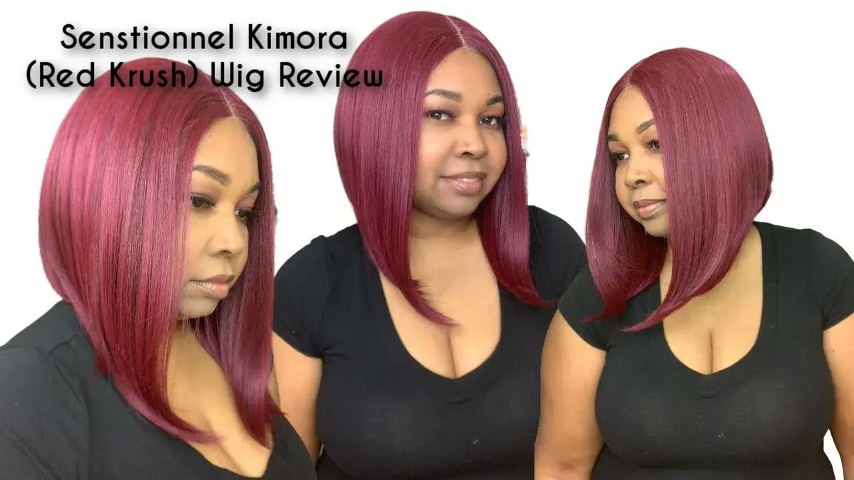 SilkySaks's tweet image. 🔥 @SensationnelUS Red Krush wigs are 🔥This is Kimora an a line bob with beautiful color. Watch the review for details and purchase links buff.ly/3lgvaDQ

#LightWeightUnit #Bobs #WigVideos #WigLover #NaturalHairline #ShortHair