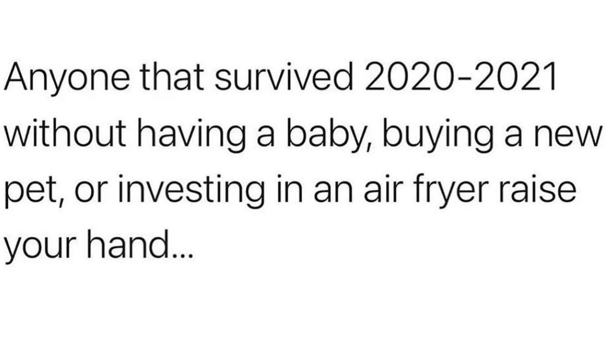 womenshumor's tweet photo. Air fryers are the backbone of this country 🙌 https://t.co/C12VyFEgpp