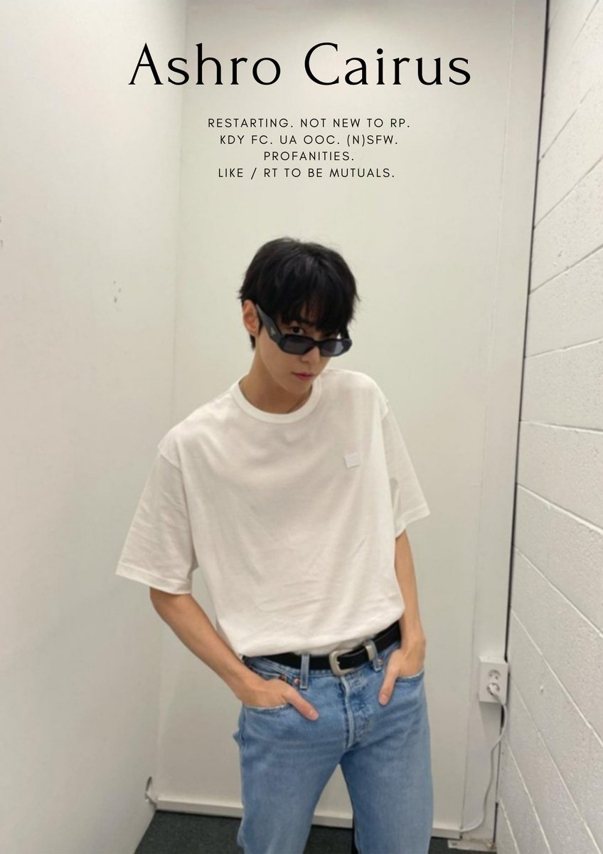 ⠀⠀⠀ 

          ashrocai. 
          not new to rp. restarting.
          like ／ rt  to  be  mutuals. ⠀

͏ ͏ ͏⠀⠀⠀