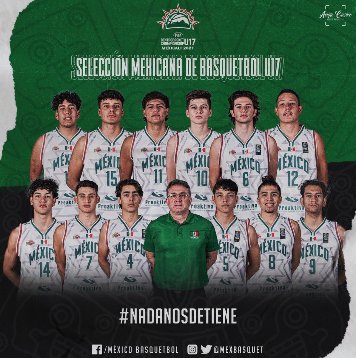 mexbasquet's tweet photo. #MexBasquet 🏀🇲🇽 ¡Hoy hay juego! 

¿Quién ya está preparado para apoyar a nuestra selección U17 en su debut en el @centrobasketmx? 🙋🏻‍♀️🙋🏻‍♂️

¡Juntos #nadanosdetiene! 

vs Jamaica 🇯🇲 
🕥 22:30hrs (TC) 
📺 @TVCDeportes 
💻 https://t.co/lKSsOo29md https://t.co/PvE4IHytMl
