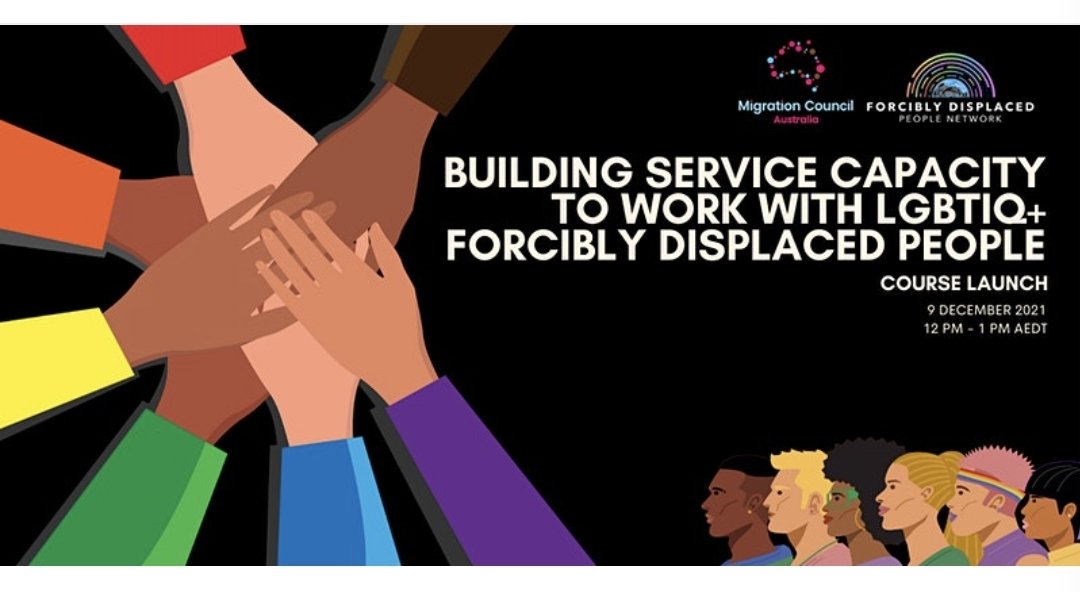 Congratulations on the launch of your training course <a href="/FDPN_LGBTIQ/">Forcibly Displaced People Network</a> 
Meaningful inclusion of lived experience in policy, program &amp; service design &amp; delivery is crucial. Thank you for this important work &amp; your leadership in this space!