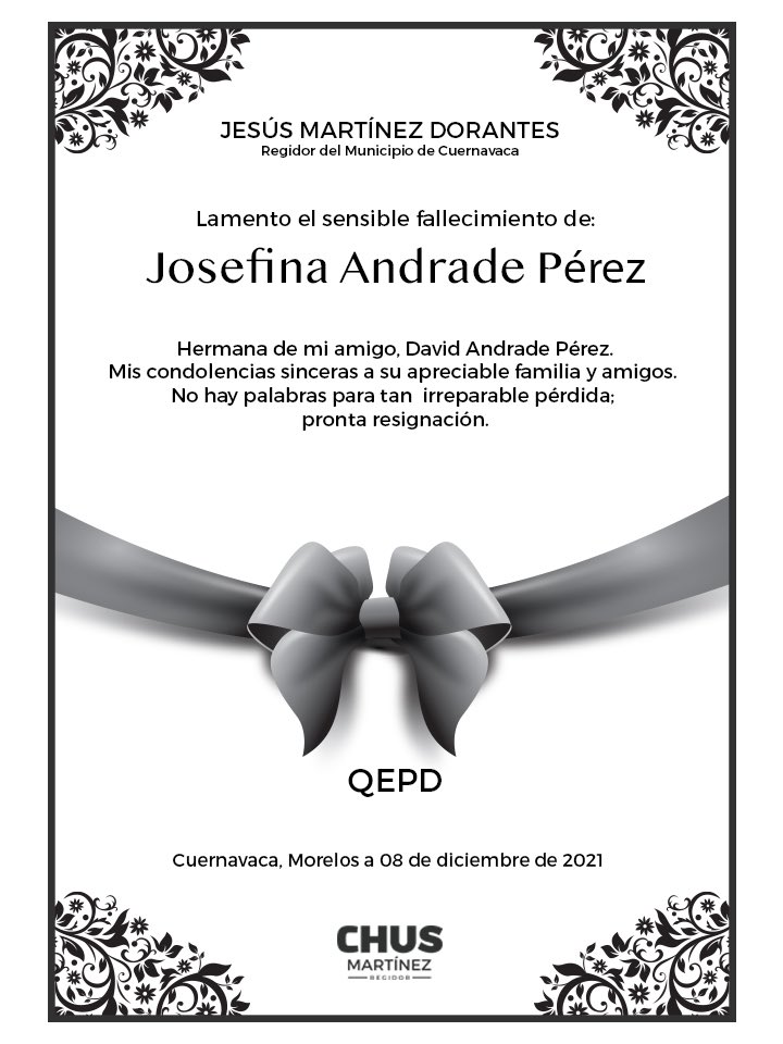 chusmtz_'s tweet photo. Querido amigo David, mis oraciones para ti y tu bonita familia. Cuanto siento en verdad esta lamentable notica, recibe mi sincero pésame. 
Un abrazo con cariño. QEPD tu hermana🙏🏽🕊 https://t.co/AnwnisvMX7