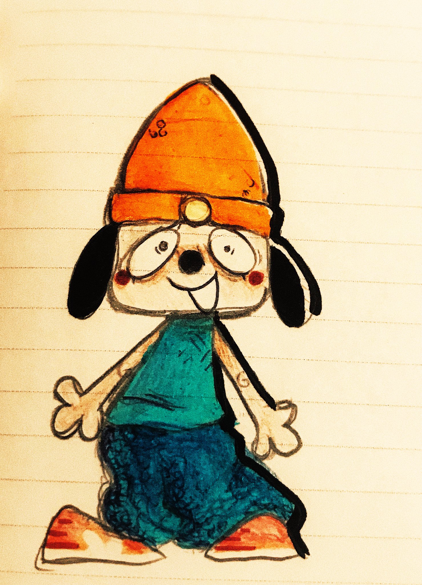 Parappa the Rapper!  Rapper art, Fan art, Anime