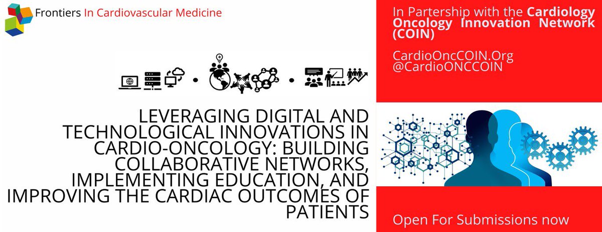 CardioOncCOIN's tweet photo. Rolling manuscript submissions are being accepted for our Special #Cardiology #Oncology #Innovation Issue through March 2022 ✍🏽
https://t.co/G1tCGVWsv9

Submit your manuscripts now for innovative “simultaneous publication” with the COIN Summit 2020/2021 report in 2022! 🔥✍🏽📲✨ https://t.co/3lNP41SsUa