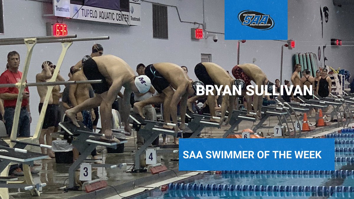 MajorAthletics's tweet photo. NEWS | Bryan Sullivan Garners SAA Men’s Swimmer of the Week Recognition

Fifth-year student-athlete is first in program history to earn the honor twice in a season.

🔗: https://t.co/EDdssgzxyt

#GoMajors https://t.co/S9r7IeUYvS