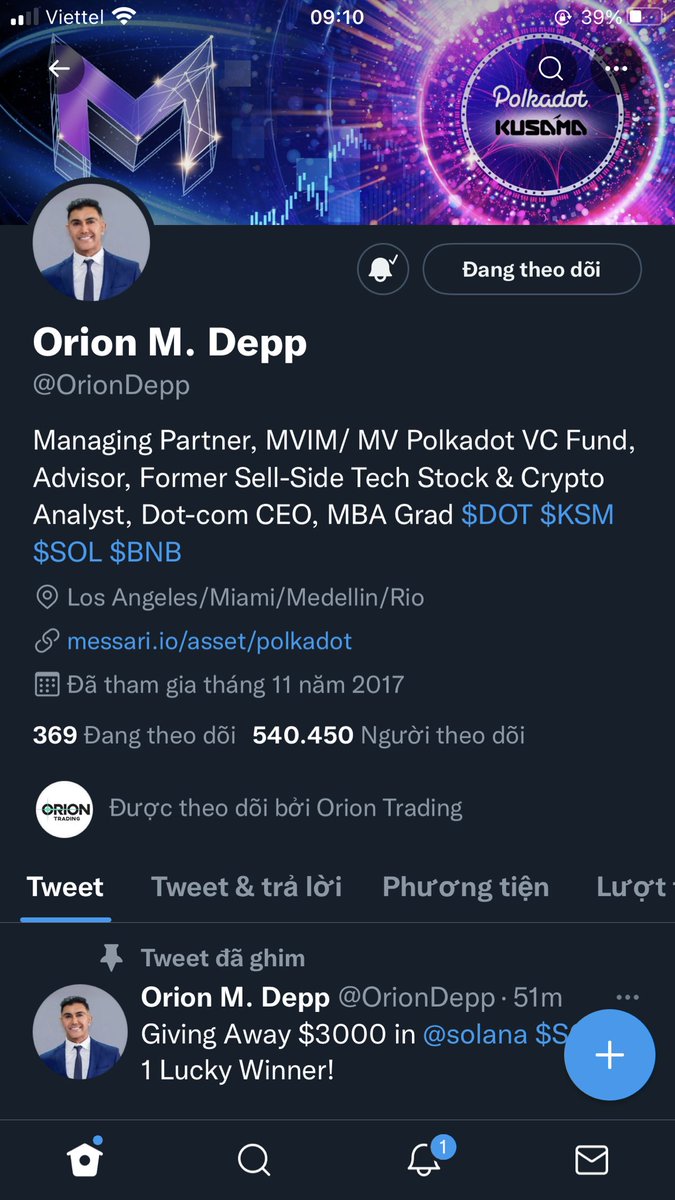 PiPiOcyPc's tweet photo. @OrionDepp @solana @Orion__Research @Orion__Trading Done https://t.co/KMo4oDz9Nj