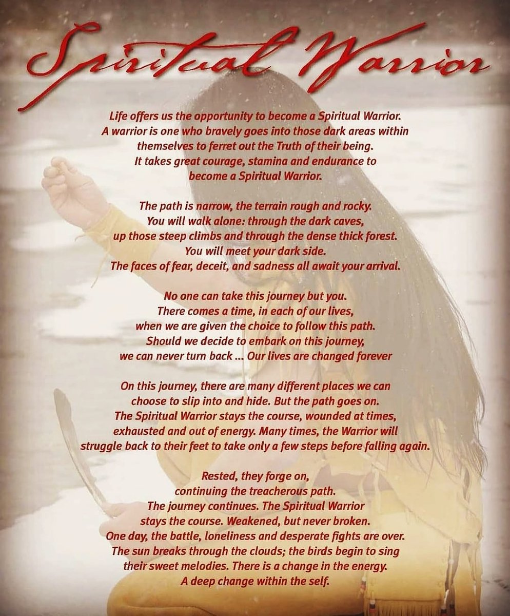 The ancestors spoke of these TIMES, the Great Awakening!! It was said, "If you are not spiritually connected in these times, chances are you won't make it. The veil is thin at the moment for a reason between this world &amp; spirit world. If healing was easy everyone would do it...