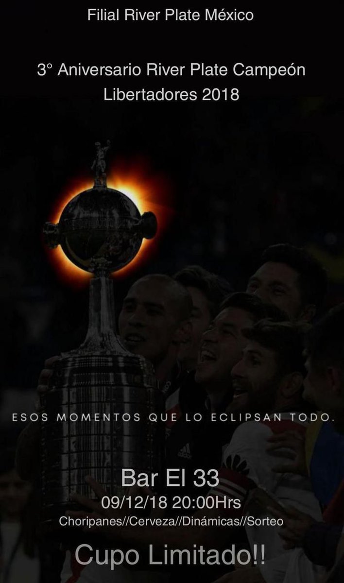 RiverplateCDMX's tweet photo. Nos vemos mañana !!!! https://t.co/t2IMO1NpWT