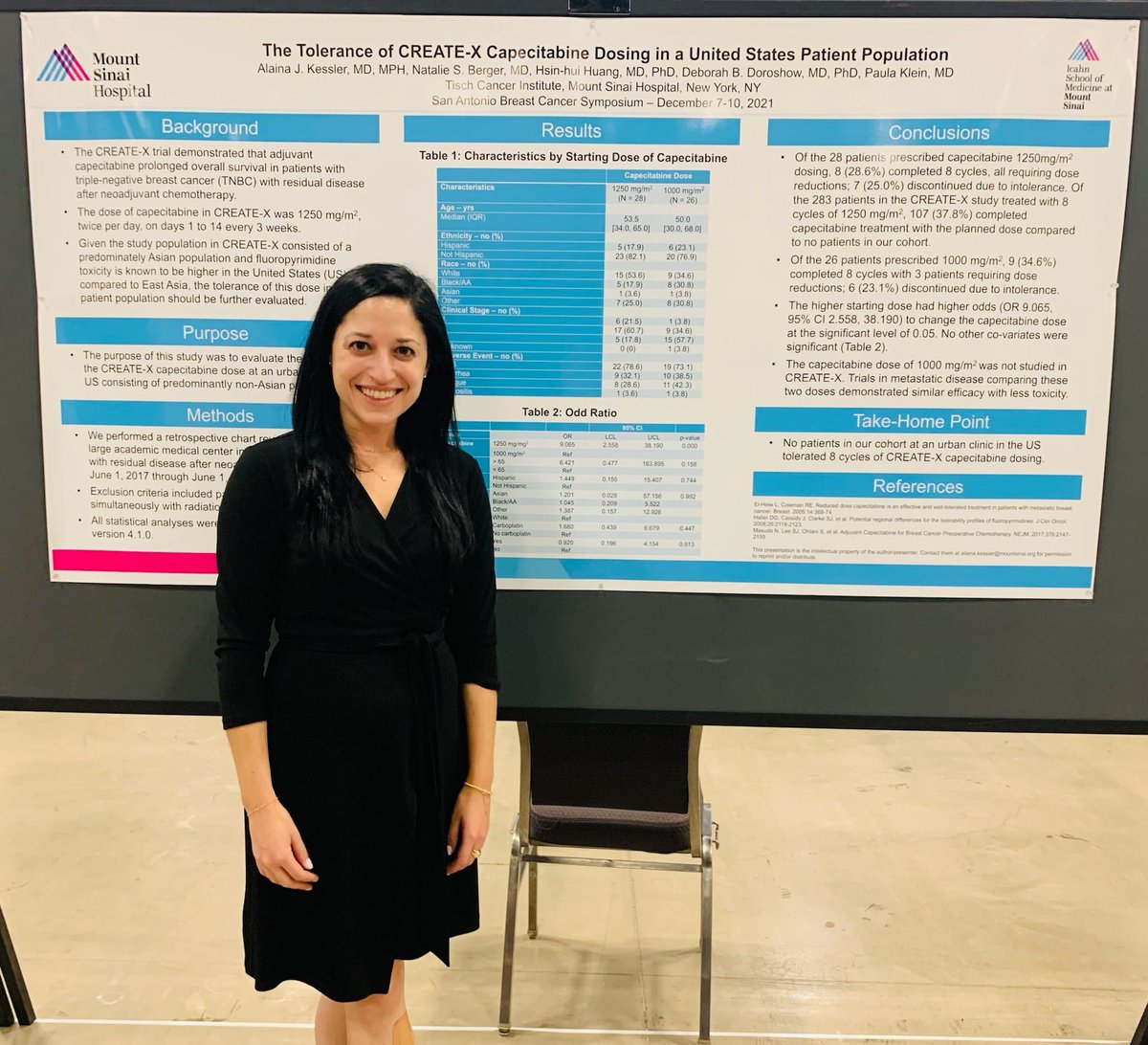 Mount Sinai Hematology/Oncology Fellowship (@sinaihemeonc) on Twitter photo Check out our fellows <a href="/RimapatelMD/">Rima Patel</a> and <a href="/alainajkessler/">Alaina J. Kessler, MD, MPH</a> at <a href="/SABCSSanAntonio/">SABCS</a> presenting their research. Congratulations!! 🙌🏽 #bcsm #SABCS2021 #SABCS21 <a href="/TischCancer/">The Tisch Cancer Institute</a> <a href="/IcahnMountSinai/">Icahn School of Medicine at Mount Sinai</a> Check out our fellows <a href="/RimapatelMD/">Rima Patel</a> and <a href="/alainajkessler/">Alaina J. Kessler, MD, MPH</a> at <a href="/SABCSSanAntonio/">SABCS</a> presenting their research. Congratulations!! 🙌🏽 #bcsm #SABCS2021 #SABCS21 <a href="/TischCancer/">The Tisch Cancer Institute</a> <a href="/IcahnMountSinai/">Icahn School of Medicine at Mount Sinai</a>