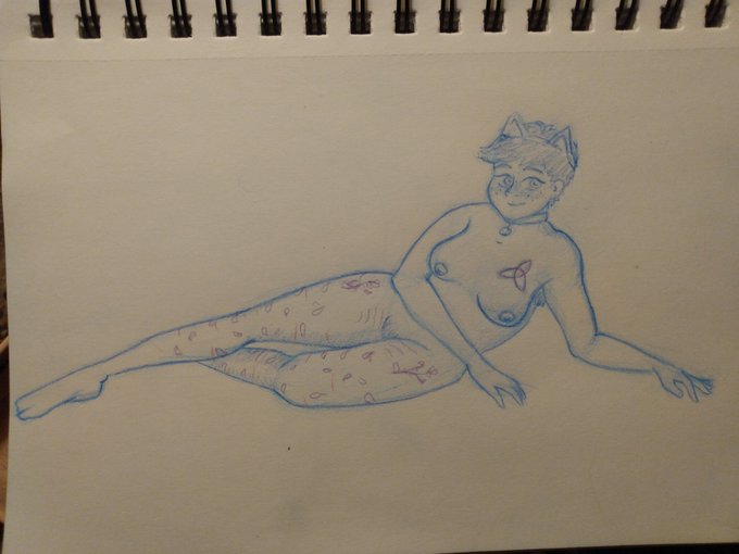 Some days you just gotta draw your OC with cat ears and a collar. https://t.co/oyTdR5fkfF<a href="/tag/boyfriendtodeath"class="tags"><span>#boyfriendtodeath</span></a>