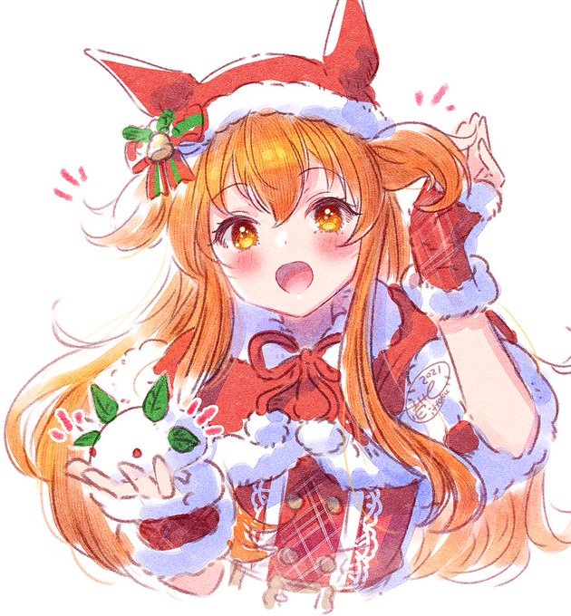 「クリスマス 帽子」のTwitter画像/イラスト(人気順)