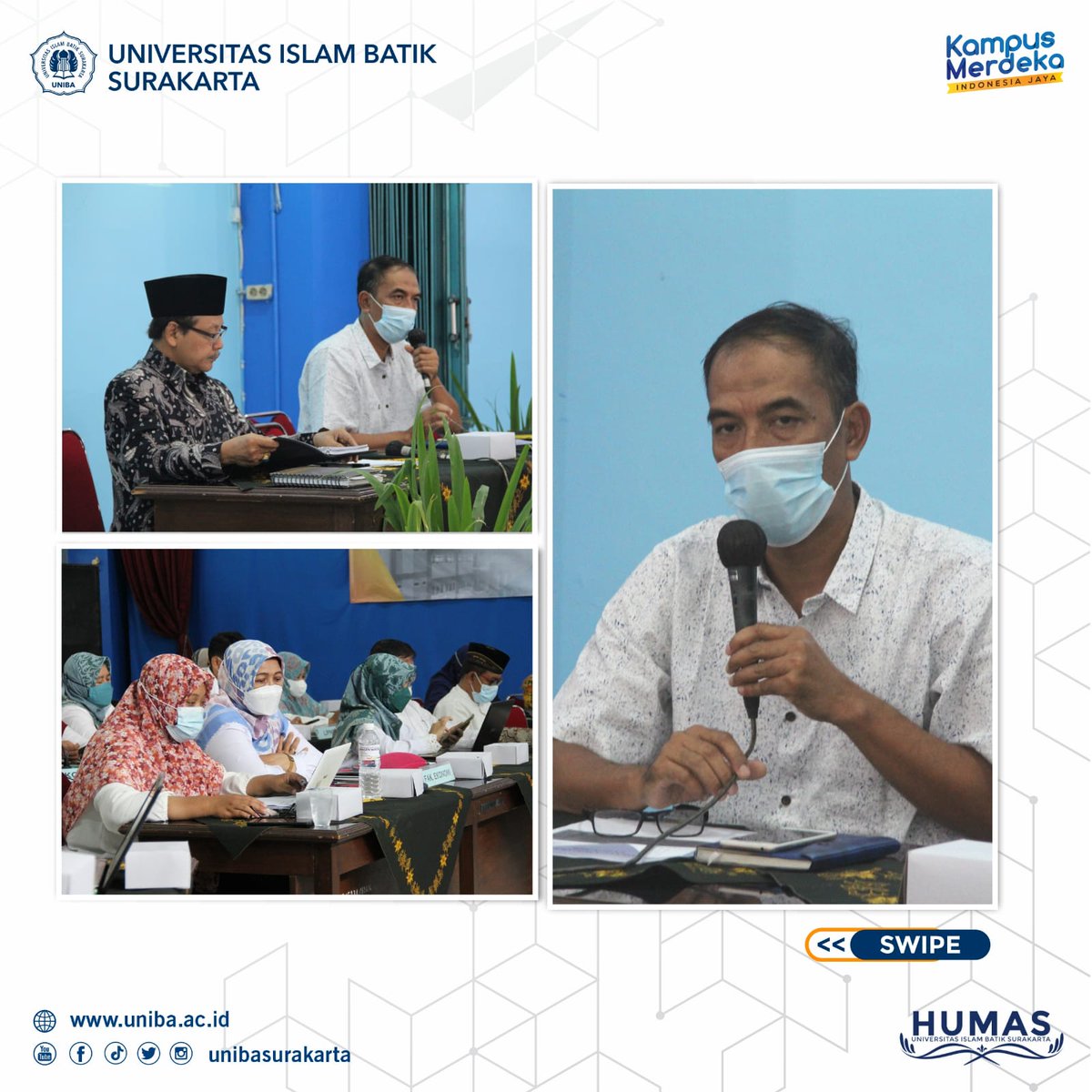 UIBSurakarta's tweet photo. Rapat Kerja Tahun 2021 Dan Penyusunan Anggaran Tahun 2022. 

#unibasurakarta #universitasislambatiksurakarta #fakultas #ekonomi #akuntansi #manajemen #agribisnis #agroteknologi #peternakan #hukum #tekniksipil #teknikindustri #kampus https://t.co/PYaBOeeZu2