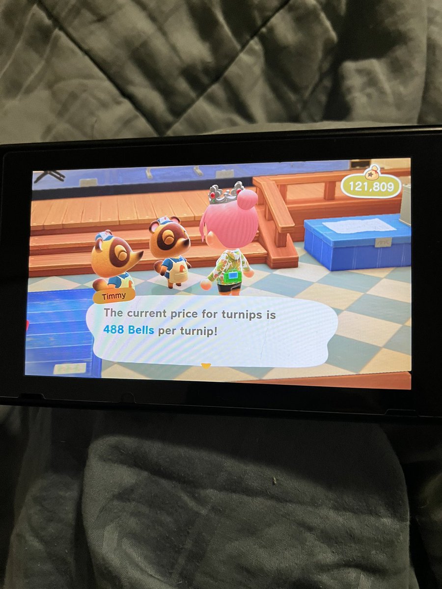my turnips are 488 bells per turnip!
#AnimalCrossing #acnh #stalkmarket come sell !