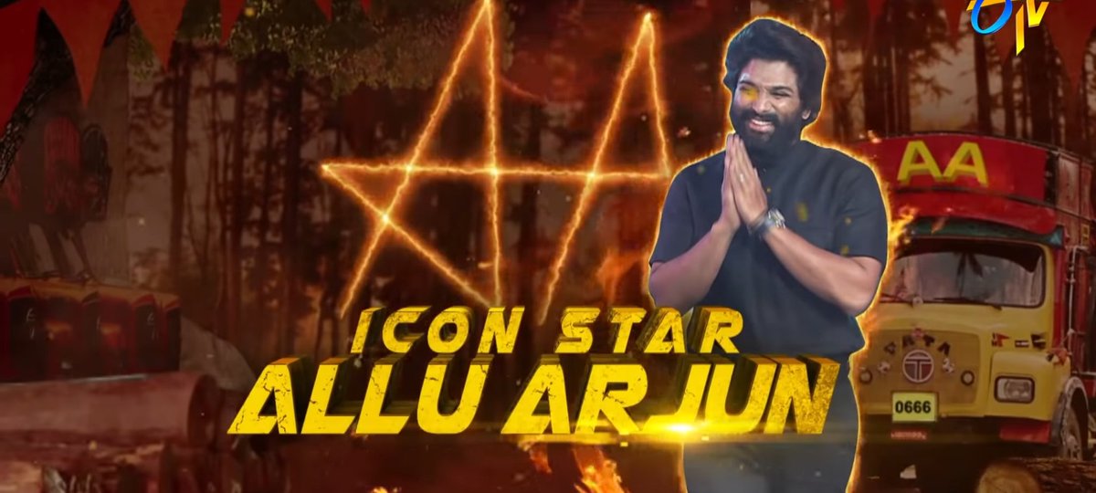 ImBunnyPraneeth's tweet photo. ICONIC Intro For PushpaRaj 🦁🔥
https://t.co/ZziYKETvcj
#Dhee13GrandFinale @alluarjun https://t.co/Roc24U7Qm6