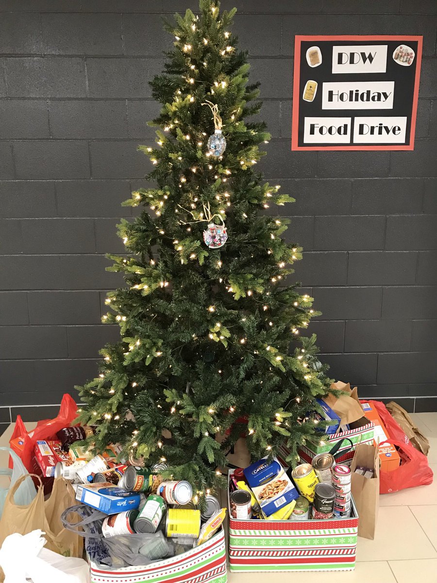 Thank you to all of our families and staff who have already donated non perishable goods for our food drive at DDW for the Kerr Street Market.  Keep the donations coming until the end of next week!