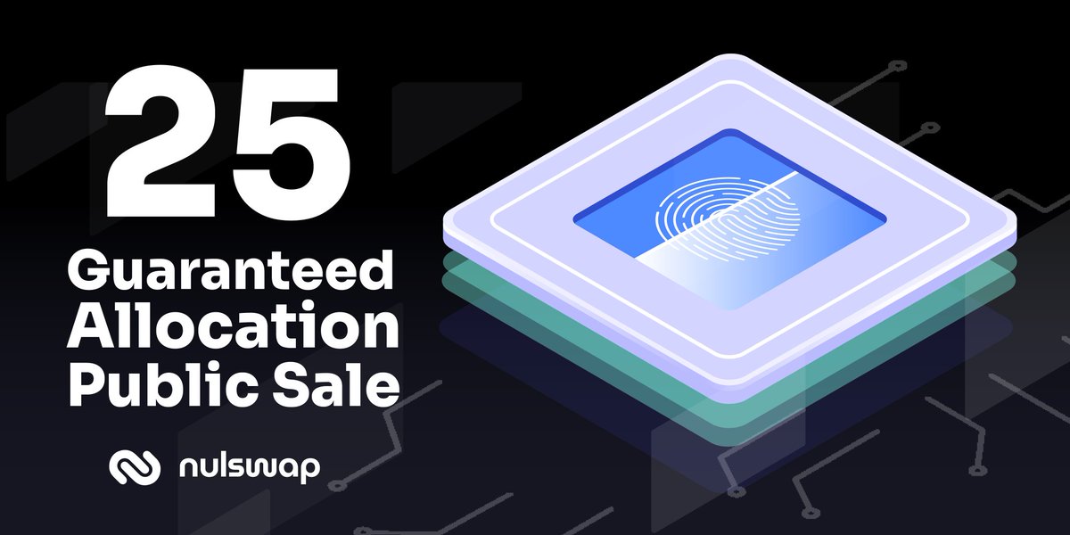 nulswap's tweet photo. We listened to the community and we will draw ⬇️⬇️

25 GUARANTEED ALLOCATION

To participate, follow these steps! 

✅ Follow @nulswap 
✅ Retweet this post
✅ Tag 3 or + friends in the comments
✅ Join telegram: https://t.co/SJtya5PC0H
✅ Fill the form: https://t.co/KzO5krxVr7 https://t.co/CdTXjmKJLX