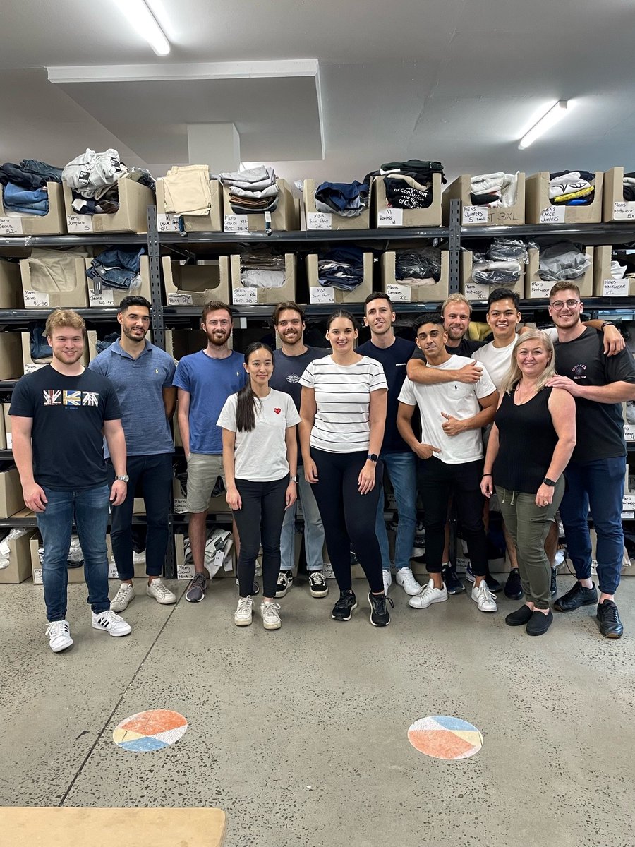 BDOAustralia's tweet photo. Our Corporate Finance team in Sydney volunteered at @thread_together last week, helping to sort, pick and pack clothes for distribution to people in need. Learn more about Thread Together here: https://t.co/MfORdU485C #teamBDO #fashionsustainability #threadtogether https://t.co/0YZoUPl8vE