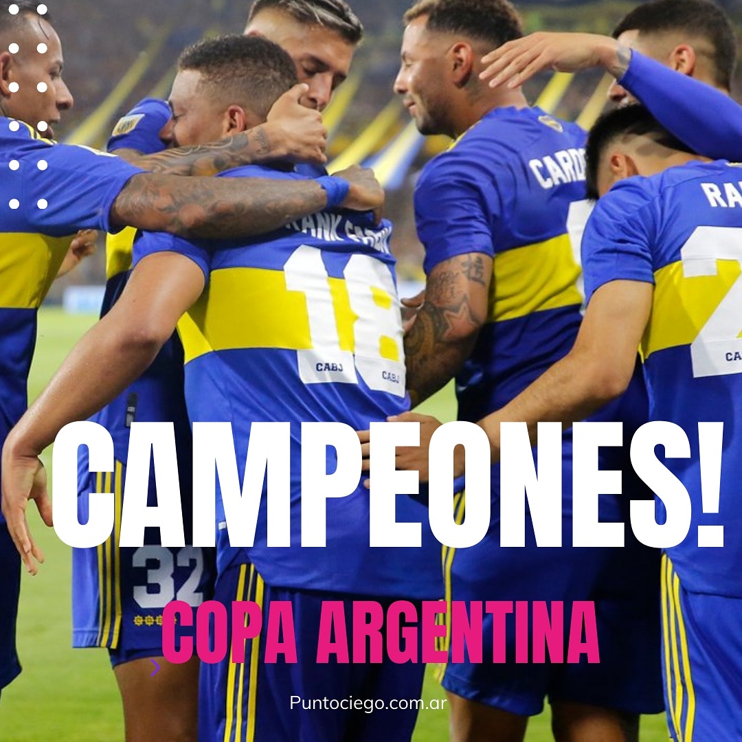 ⚽ BOCA SE QUEDA CON LA #copaargentina

🏆El Xeneize se impuso a Talleres por 5-4 en los penales, luego de igualar por 0-0 en los 90 minutos, en el estadio Madre de Ciudades de Santiago.
#bocavstalleres   #copaargentinaanexion #talleres
 #cat  #bocajuniors #xeneixecampeon