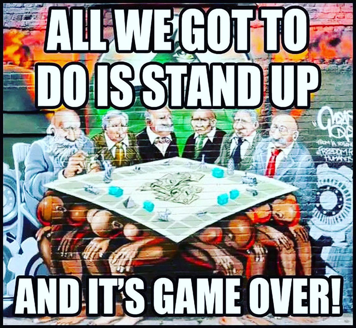BearGrowsGreen's tweet photo. For real so #wakeup stop fighting amongst yourselves and #standup #together and #ChangeTheWorld #ItsAFineTimeForRevolution #ThatTimeIsNow #TheYouthSpeak
https://t.co/XuPomk0tXv https://t.co/M04lpDePYv
