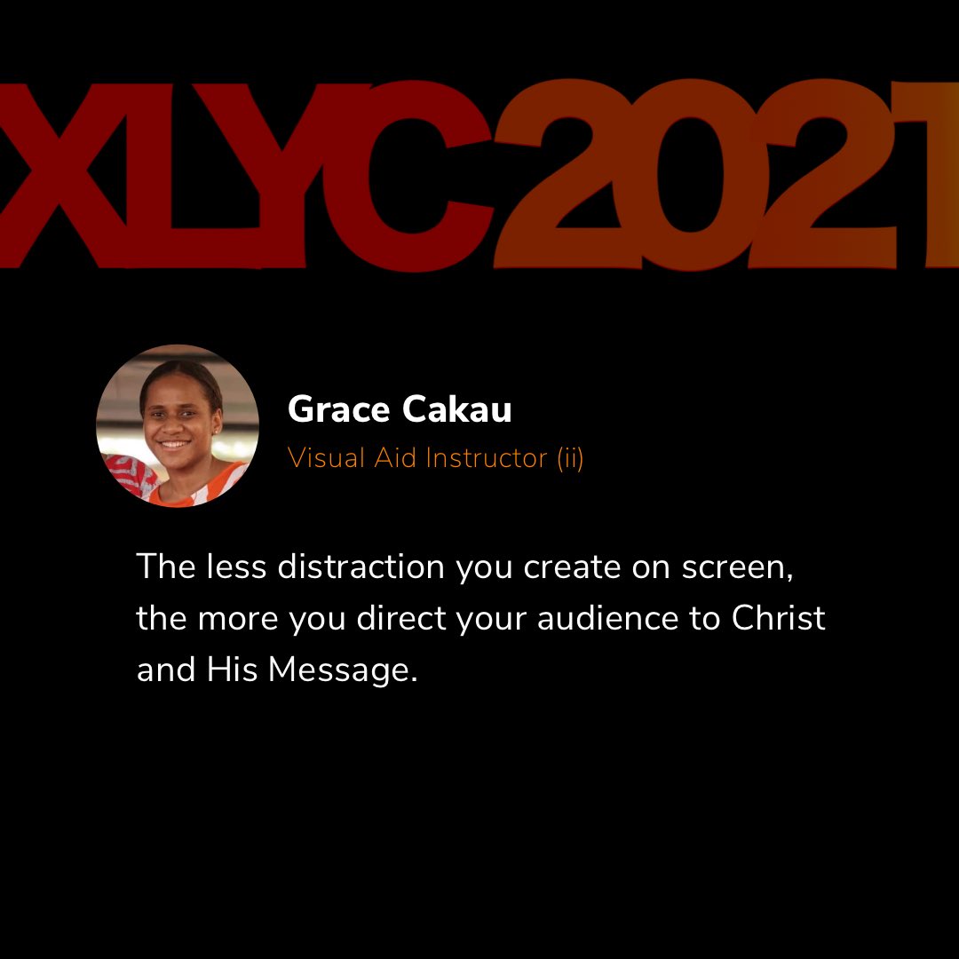 xlyconf's tweet photo. One for the visual enthusiasts! 😍

Here’s some words of wisdom from our very own #VisualAid Instructors, Elenoa Sokovata and Grace Cakau. 👏🏾

It’s important to always know your ‘why’ when you are in ministry or in the marketplace... https://t.co/TiLLPvHwHz