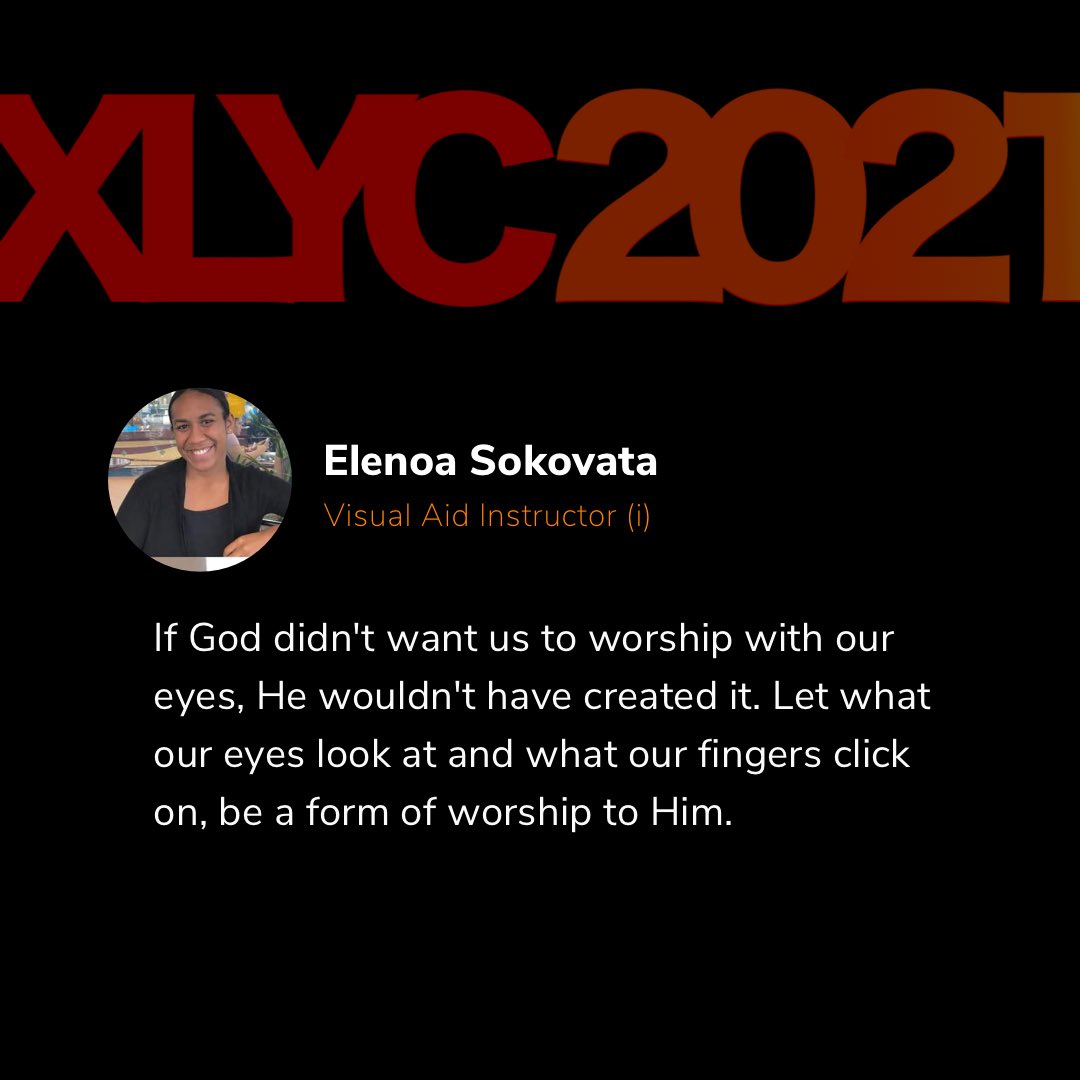 xlyconf's tweet photo. One for the visual enthusiasts! 😍

Here’s some words of wisdom from our very own #VisualAid Instructors, Elenoa Sokovata and Grace Cakau. 👏🏾

It’s important to always know your ‘why’ when you are in ministry or in the marketplace... https://t.co/TiLLPvHwHz