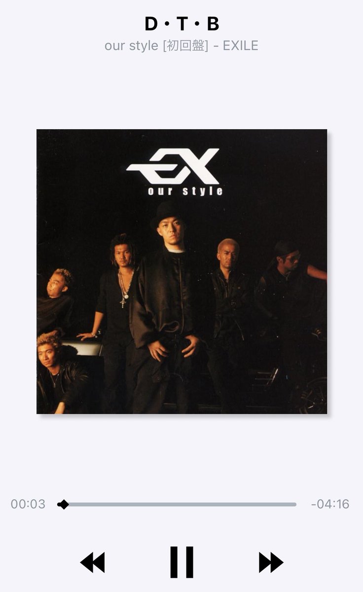 akemi_tnk's tweet image. 懐かしいの聴いちゃってる😁💕
#DTB #EXILE #ourstyle
