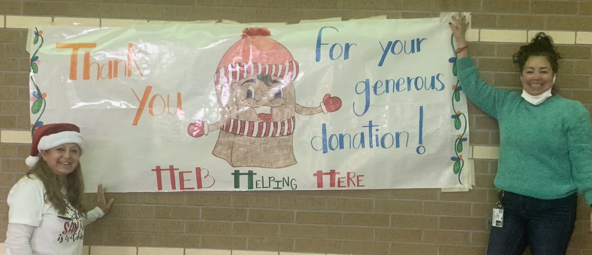 Special thank you goes out      to H-E-B for their community support last night at our Family Fun Night: Holidays Around the World ❤️🐾❤️<a href="/HEBPatty/">Patty James</a> <a href="/BlackBearkats/">Black Elementary</a> <a href="/dianna_passmore/">Dianna Passmore</a> <a href="/mrskissamis/">Laurie Kissamis</a> <a href="/josie_flores03/">Josie Flores</a>