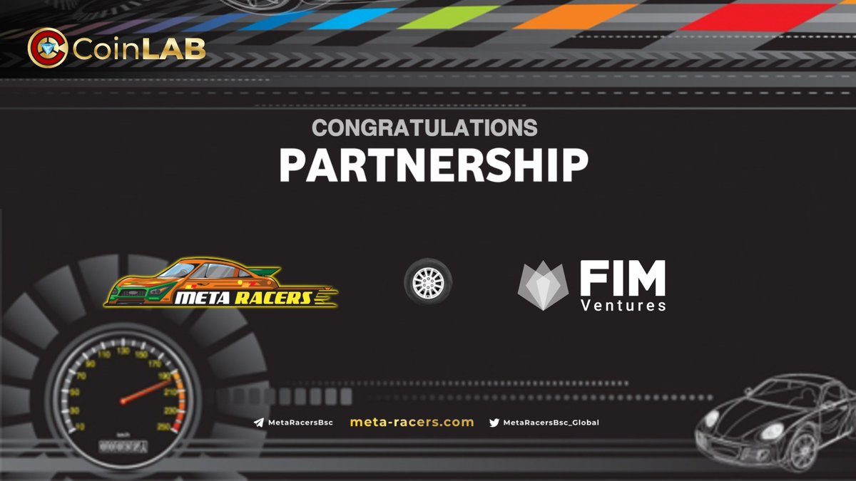 Immthi3ns0n's tweet image. 🏁Partnership: @MetaRacersBsc X @FimVentures 
🚕 FIM Ventures is a venture capital that supports crypto projects and generates returns on investment for its investors.
🚕 FIM Ventures will help #MetaRacers maximize profits and reach the community
@CoinLAB_Offi @MetaRacersBsc