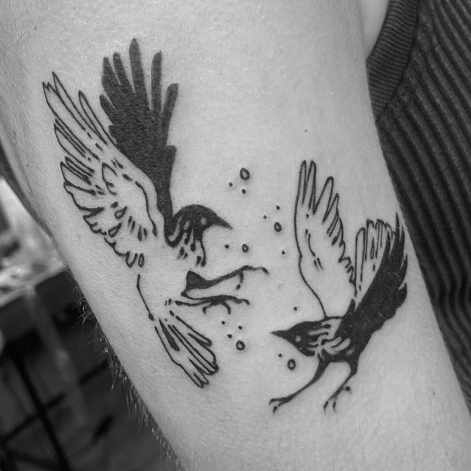 Tats from this week🕊🎏🤍 