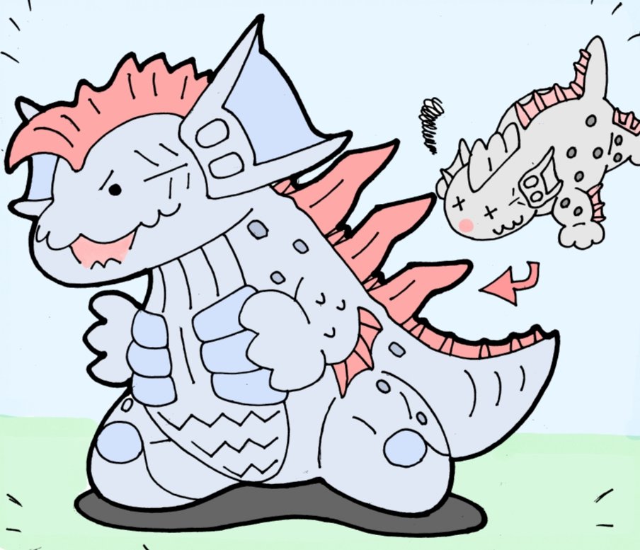 かわいいウルトラ怪獣ずかん729 (マックス編17) エラーガ