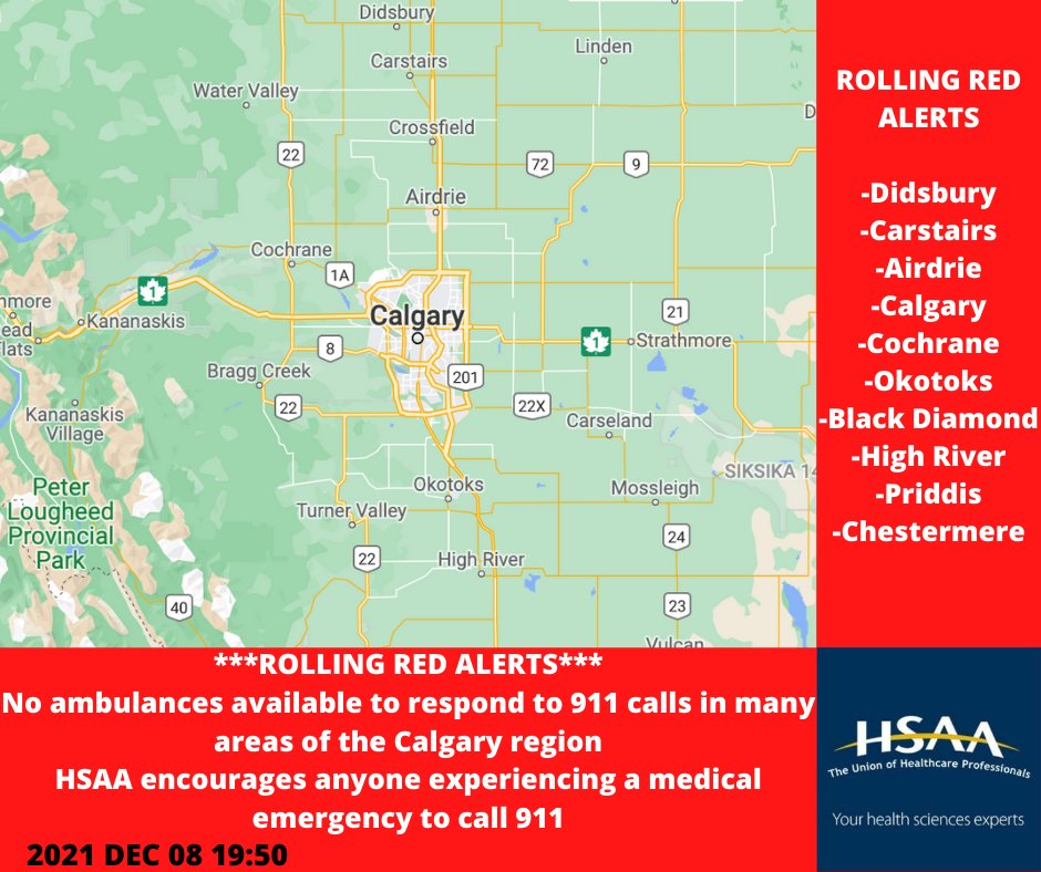 HSAAlbertaEMS's tweet image. #HSAAEMS #REDALERT #ROLLINGRED #CalgaryRegion #ableg #ABHealth #AHS #yourEMS