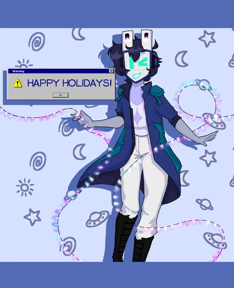 TransVtuber's tweet image. This week we're highlighting @kangaroobloo! (Primarily He/Him, also They/Xe)

They're an interstellar trans guy vtuber, re-debuting in January! They're a (debatably) humanoid "definitely-not-space-alien" guy, and they stream Minecraft and sandbox/party games with their friends!