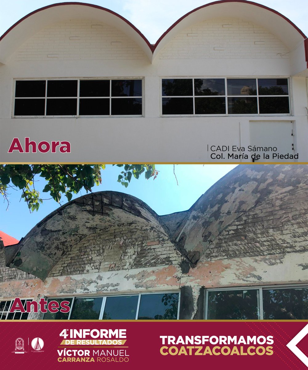 VCarranzaR's tweet photo. Llevamos la obra pública donde más se necesita, logrando llegar a colonias históricamente olvidadas. 

Te invito a que conozcas todos los detalles del #CuartoInformeDeResultados, TRANSFORMAMOS COATZACOALCOS. 

DA CLICK AQUÍ ➡ https://t.co/SW6CwsVk6O