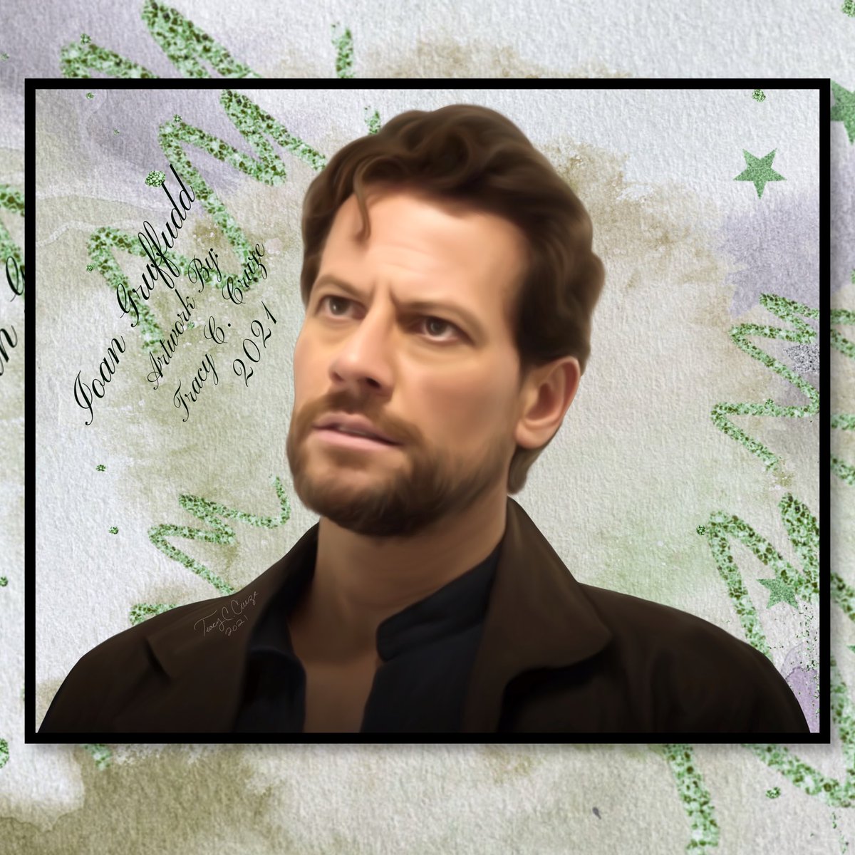 Only1Tracy's tweet photo. My latest #digital #painting of @ioangruffudd ~ I guess I’ll never be able to stick to one theme for long. 😏 #harrowabc #paintings #digitalart #artwork #harrowonhulu #danielharrow #ioangruffudd #noh8 #digitaldrawing #digitalpainting #procreate #procreateart #graphicartist https://t.co/GbvHLqCWH2