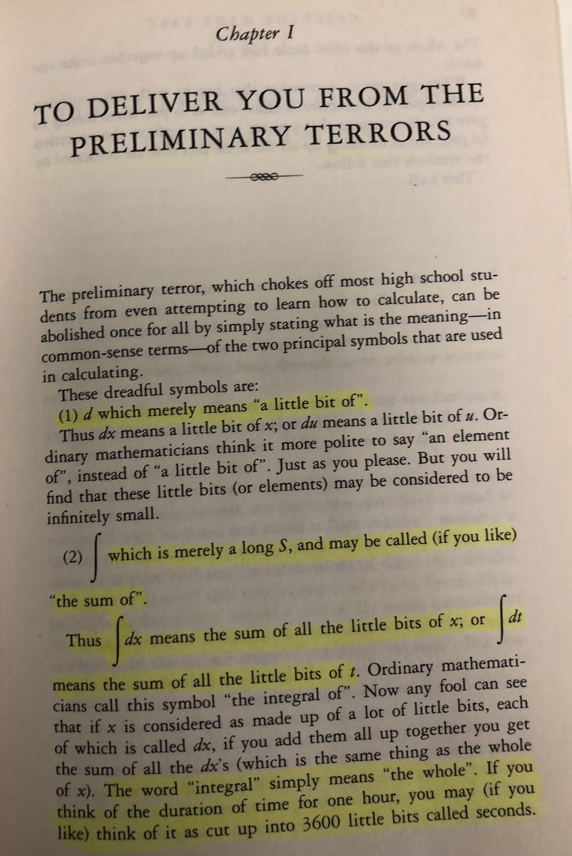 analisereal's tweet photo. Good opportunity to remind folks of this pedagogical masterpiece called “Calculus Made Easy.” Calculus shouldn’t have to be hard. https://t.co/6qyzUJVEjU