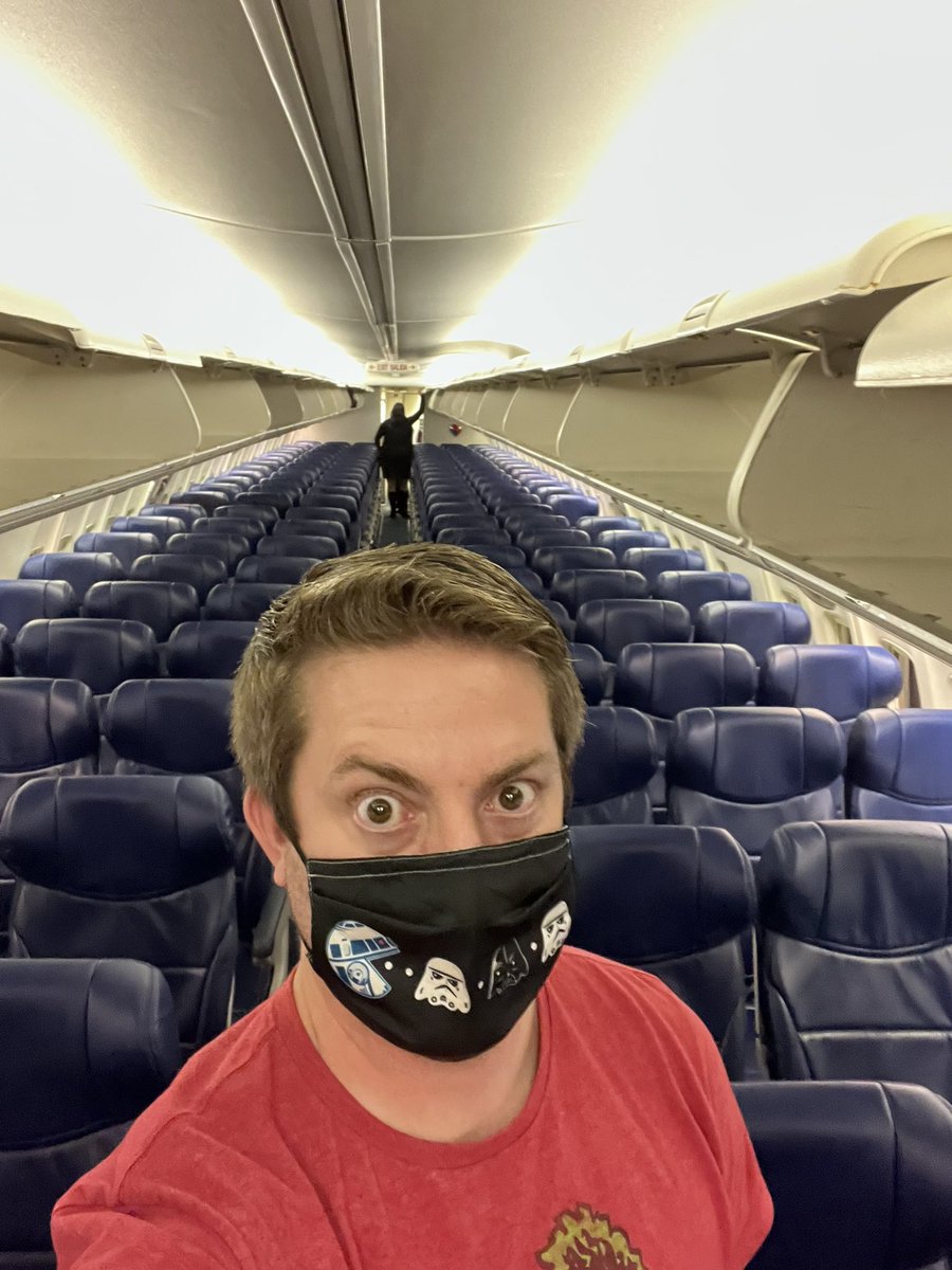 thedonkeyshow's tweet photo. Hey @SouthwestAir what’s up with the random layover that was never told to me when booking?  Literally it was only me after delaying my flight almost three hours, solo dude going through. https://t.co/is8HiwdCst