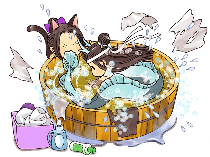お洗濯はやっぱりダメだった藍曦臣

#魔道祖師 #MDZS #曦澄 