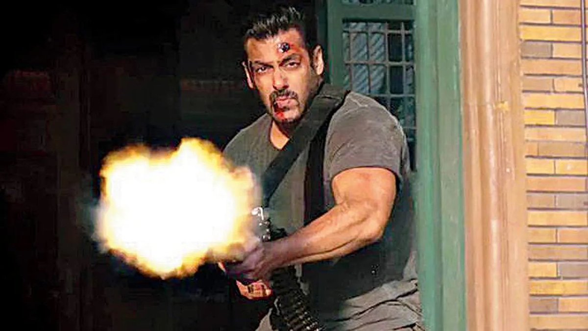 #SalmanKhan starts shooting for #Tiger3 at Goregaon grounds after makers reconstruct elaborate set that was damaged by Cyclone Tauktae. #Salman will resume filming of #Tiger3 from December 13 at the SRPF Grounds. The stint will go on till Christmas.