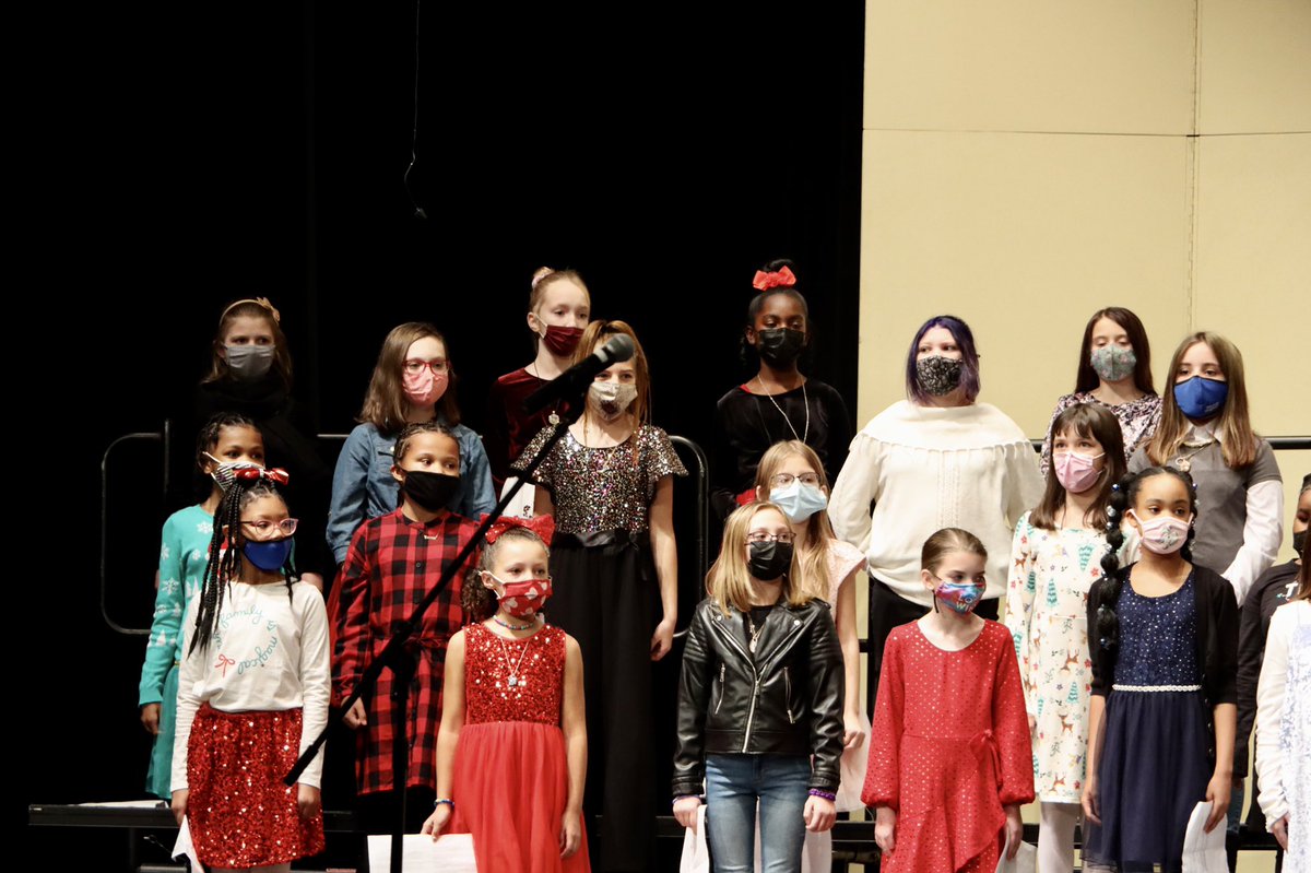 CvilleSupe's tweet photo. on stage in 2 years! What a delightful night listening to their angelic voices! Thank you Mr. A for your musical leadership. The 12 song program was uplifting at just the right time! #CSD_AllMeansAll #GreatJobStudents https://t.co/mc4O6IYWA7