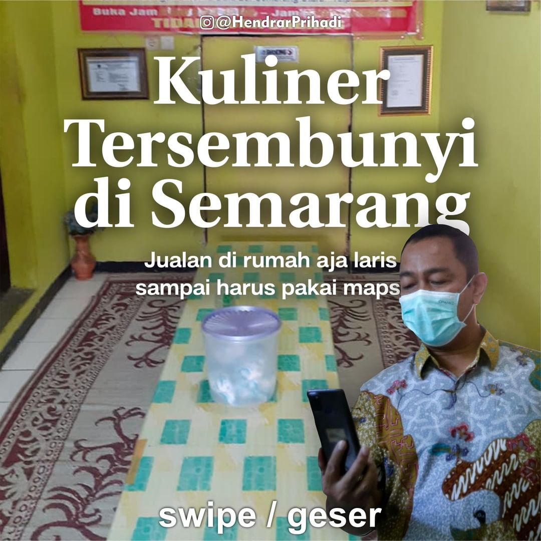 hendrarprihadi's tweet photo. Kuliner tersembunyi di Semarang -- cocok untuk petualangan rasa check! https://t.co/s1GlSkxonp