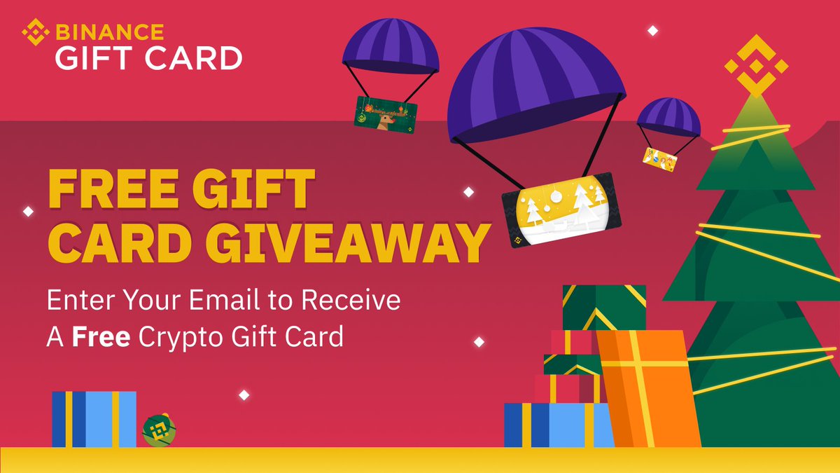 🎁 Season of Giving: 100,000 Free crypto gift cards for non-Binance users!  ➡️ https://t.co/SKYA03CYud