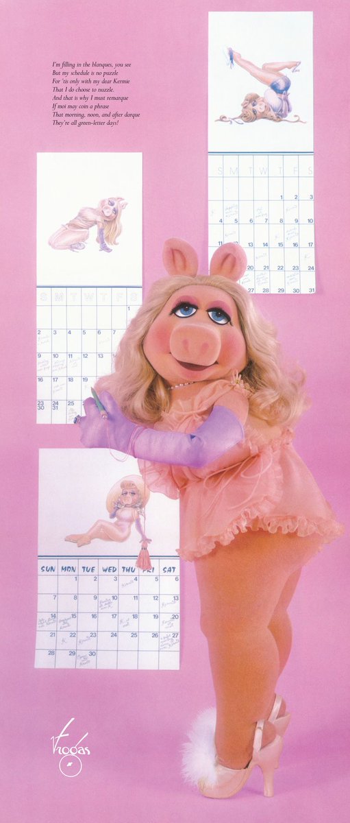It took me way too long to accept Miss Piggy as a sex symbol, but my life  is def better now that I've embraced it