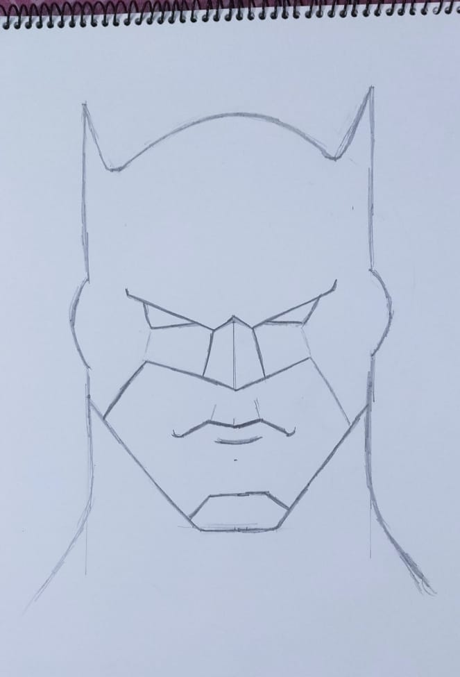 How to Draw Batman | Batman Drawing Easy | Nil Tech - shop.nil-tech